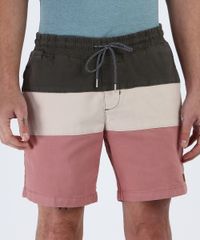 Bermuda-de-Sarja-Masculina-com-Recorte--Rosa-9956286-Rosa_1