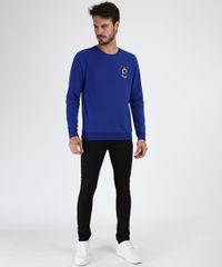 Blusao-de-Moletom-Masculino-Ravenclaw-Harry-Potter-Gola-Careca-Azul-Marinho-9956326-Azul_Marinho_3