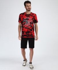 Camiseta-Masculina---Logo-Hogwards--Harry-Potter-Estampada-Tie-Dye-Manga-Curta-Gola-Careca-Vermelho-9956332-Vermelho_3