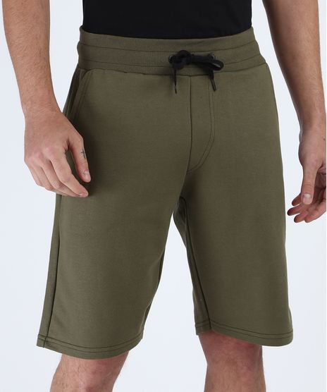 Bermuda-de-Moletom-Masculina-Basica-Verde-9957421-Verde_1