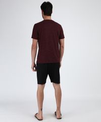 Pijama-Masculino-Manga-Curta-Gola-Careca-Vinho-9958035-Vinho_2