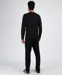 Pijama-Masculino-Camiseta-Estampa-Listrada-Manga-Longa-Gola-Careca-Preto-9958039-Preto_2