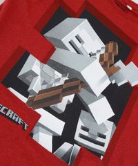 Camiseta-Infantil-Minecraft-Zumbi-Manga-Curta-Vermelha-9952837-Vermelho_4