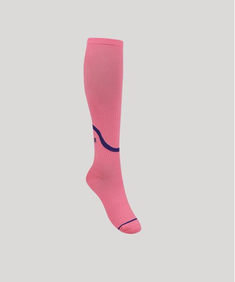 Meia-Feminina-3-4--Runner--Rosa-Neon-9957330-Rosa_Neon_1