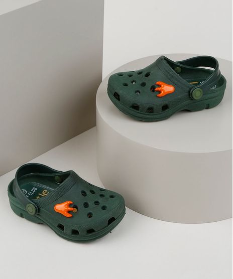 Babuche-Infantil-Baby-Club-Dinossauro-Verde-Escuro-9959683-Verde_Escuro_1
