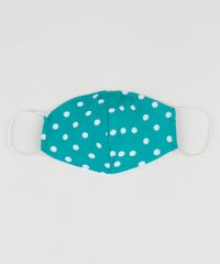 Mascara-de-Tecido-Reutilizavel-para-Protecao-Individual-Infantil-Estampado-de-Poa-Verde-9952491-Verde_1