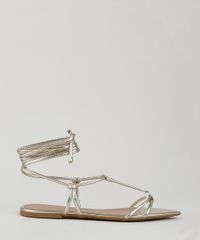 Rasteirinha-Feminino-Oneself-com-Tira-para-Amarrar-Dourado-9949558-Dourado_2
