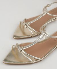 Rasteirinha-Feminino-Oneself-com-Tira-para-Amarrar-Dourado-9949558-Dourado_3