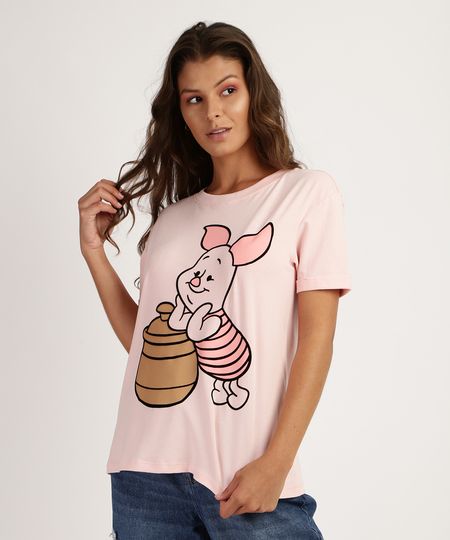 Blusa-Feminina-Leitao-Ursinho-Pooh-Manga-Curta-Decote-Redondo-Rosa-Claro-9943468-Rosa_Claro_1
