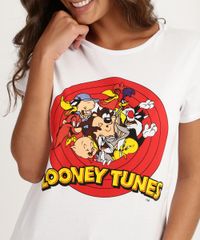Blusa-Feminina-Looney-Tunes-Manga-Curta-Branca-9947868-Branco_4