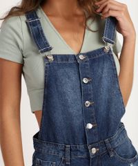 Jardineira-Jeans-Feminina-Destroyed-com-Bolsos-Azul-9951718-Azul_4