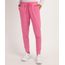 Calca-Feminina-em-Moletom-com-Cordao-e-Bolsos-Cintura-Media-Rosa-9951737-Rosa_1