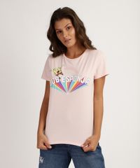 Blusa-Feminina-Bob-Esponja-Manga-Curta-Decote-Redondo-Rosa-Claro-9954139-Rosa_Claro_1
