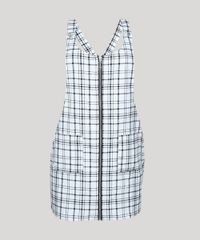 Salopete-Feminina-Estampado-de-Xadrez-com-Ziper-e-Bolsos-Off-White-9816996-Off_White_5