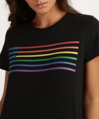 Blusa-Feminina-Star-Wars-Manga-Curta-Preta-9947962-Preto_4