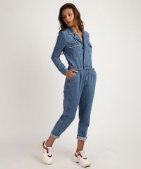 Macacao-Jeans-Feminino-com-Bolsos-Manga-Longa--Azul-Medio-9951535-Azul_Medio_1