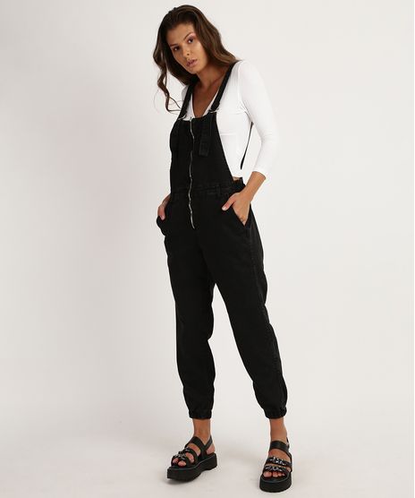 Macacao-Jeans-Feminino-Jogger-com-Ziper-Preto-9951714-Preto_1