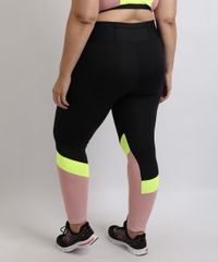 Calca-Legging--Feminina-Plus-Size-Esporte-Ace-com-Recorte-Lateral-Cintura-Alta-e-Bolso-Preta-9958593-Preto_2