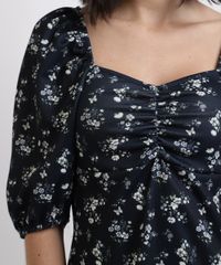 Vestido-Feminino-Curto-Floral-Manga-Bufante-7-8-Decote-Reto-Azul-Marinho-9947594-Azul_Marinho_4
