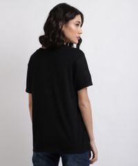 Blusa-Feminina-Gato-e-Anjos-Manga-Curta-Decote-Redondo--Preta-9953061-Preto_2