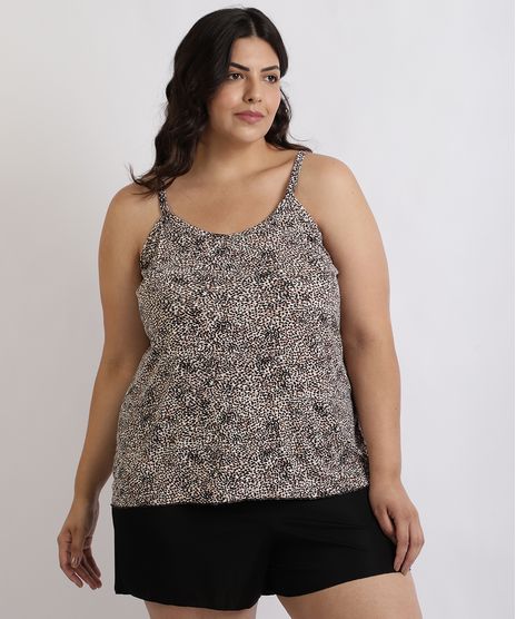Pijama-Feminino-Mindset-Plus-Size-Regata-Estampada-de-Animal-Print-Onca-Alcas-Finas-Marrom-9957257-Marrom_1