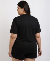 Pijama-Feminino-Mindset-Plus-Size-em-Moletinho-Blusa-Manga-Curta-Preto-9958326-Preto_2