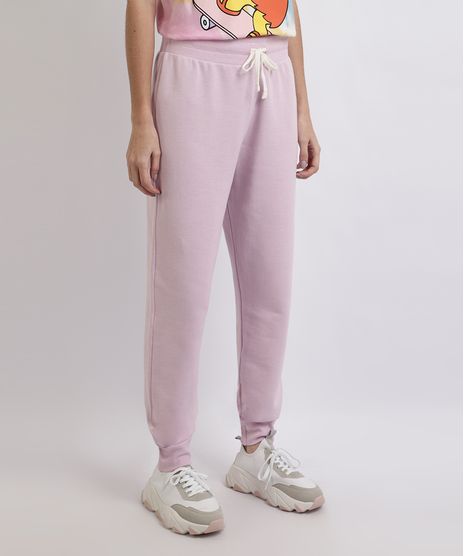 Calca-de-Moletom-Feminina-Jogger-Roxa-9899182-Roxo_1