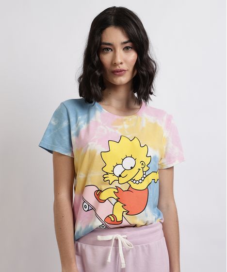 camiseta tie dye feminina