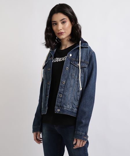 Jaqueta-Jeans-Feminina-com-Capuz-Removivel-em-Moletom--Azul-Medio-9953793-Azul_Medio_1