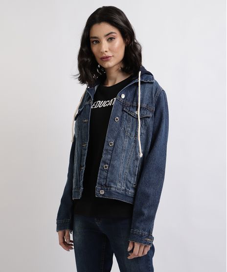Jaqueta-Jeans-Feminina-com-Capuz-Removivel-em-Moletom--Azul-Medio-9953793-Azul_Medio_1