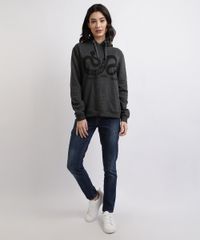 Blusao-de-Moletom-Felpado-Feminino-Harry-Potter-Sonserina-Flocado-com-Capuz-Cinza-Mescla-Escuro-9955668-Cinza_Mescla_Escuro_3