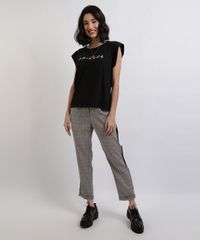 Calca-Feminina-Cropped-Cintura-Media-Estampada-Xadrez-Cinza-9823516-Cinza_3
