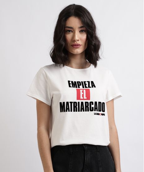 Blusa-Feminina-La-Casa-de-Papel-Manga-Curta-Decote-Redondo-Branca-9947871-Branco_1