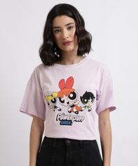 Blusa-Feminina-As-Meninas-Super-Poderosas-Manga-Curta-Decote-Redondo-Roxa-9953772-Roxo_1