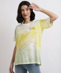 Blusa-Feminina-Estampada-Tie-Dye-Manga-Curta-Decote-Redondo--Verde-9956728-Verde_1