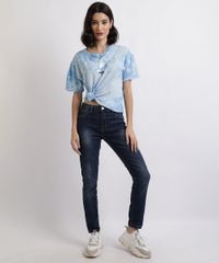 Blusa-Feminina--Ravenclaw--Harry-Potter-Estampada-Tie-Dye-Manga-Curta-Decote-Redondo--Azul-9955678-Azul_3