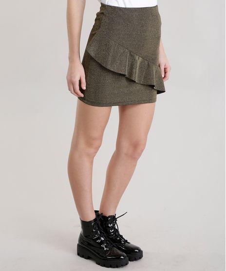 Saia-em-Lurex-com-Babado-Dourada-8723447-Dourado_1