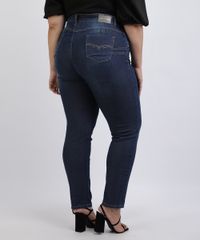 Calca-Jeans-Feminina-Plus-Size-Sawary-Super-Skinny-Levanta-Bumbum-Cintura-Alta-Azul-Escuro-9945299-Azul_Escuro_2