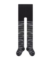Meia-Calca-Infantil-Selene-Estampada-Listrada-Cos-com-Elastico-Preta-9954001-Preto_1