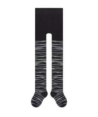 Meia-Calca-Infantil-Selene-Estampada-Listrada-Cos-com-Elastico-Preta-9954001-Preto_1