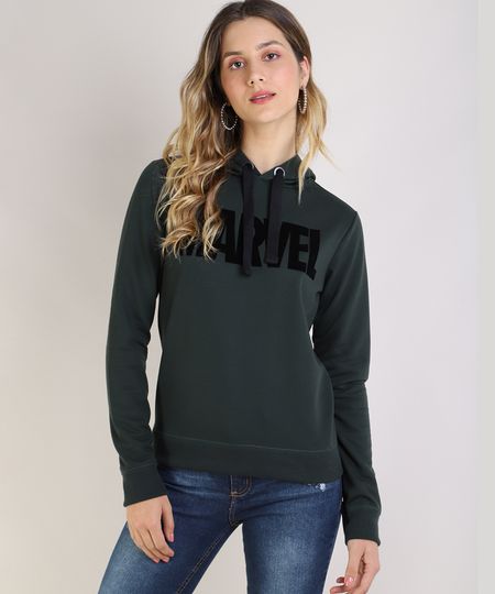 Blusao-de-Moletom-Feminino-Marvel-com-Capuz-Verde-Militar-9952066-Verde_Militar_1