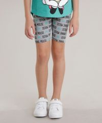 Bermuda-Estampada-Minnie-Cinza-Mescla-Escuro-8692167-Cinza_Mescla_Escuro_1