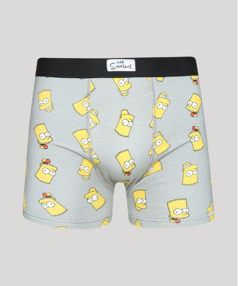 Cueca-Masculina-Boxer-Os-Simpsons--Cinza-Claro-9944831-Cinza_Claro_1