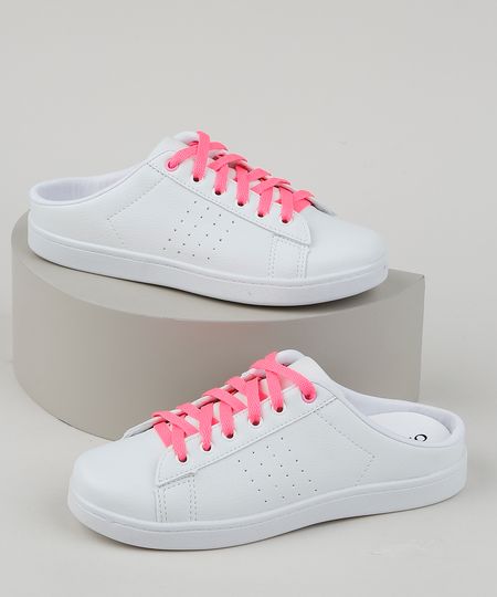 tenis mule branco