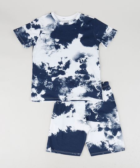 Pijama-Infantil-Estampado-Tie-Dye-Manga-Curta-Azul-9957864-Azul_1 Pijama-Infantil-Estampado-Tie-Dye-Manga-Curta-Azul-9957864-Azul_1