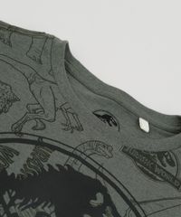 Camiseta-Juvenil-Jurassic-World-Manga-Curta-Verde-9952721-Verde_3