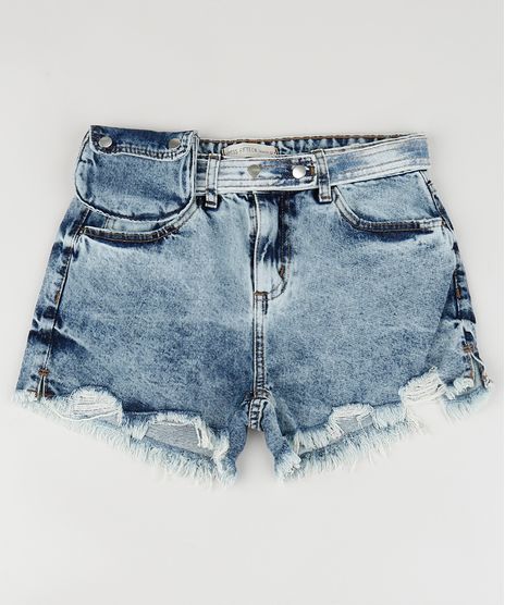 Short-Jeans-Juvenil-com-Puidos-e-Cinto-Pochete-Removivel-Azul-9817485-Azul_1