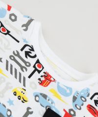 Camiseta-Infantil-Carros-Estampada-com-Bolso-Manga-Curta-Gola-Careca-Branca-9954134-Branco_5