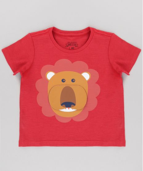 Camiseta--Leao---Vermelha-8674368-Vermelho_1