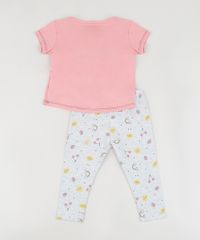 Conjunto-Infantil-de-Blusa--Happy--Manga-Curta-Rosa---Calca-Legging-Estampada-de-Sol-Cinza-Claro-9951595-Cinza_Claro_2